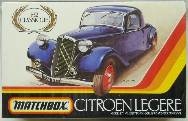 Matchbox 1/32 Citroen Legere Faux-Cabriolet or Cabriolet, PK310 plastic model kit